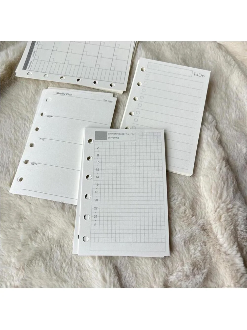 🆕 LV Planner Calendar Inserts Grid Monthly To Do Daily Note Personal Travel Work